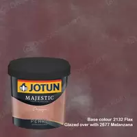 Jotun Majestic Design Pearl 2132 Flax + 2677 Melanzana