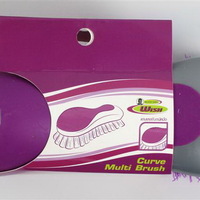 แปรงไนลอนขัดพื้น/ผนัง BE WISH CURVE สีม่วง