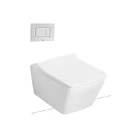 สุขภัณฑ์แขวนผนัง TOTO CWT522 3/4.5 ลิตร พร้อมฝารองนั่ง Soft Close รุ่น TC512A