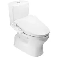 Two Piece Toilet with Washlet TOTO CST340UW1R1 3/4.8L