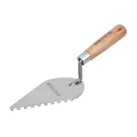 BRICKLAY TROWEL WITH TEETH MATALL 6"