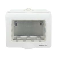 หน้ากากกันน้ำ 3ช่อง AP-W222R/S-GY HAC