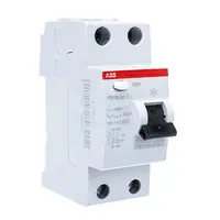 เบรกเกอร์กันดูด 100 แอมป์ RCCB ABB 2 Pole 30mA Type AC