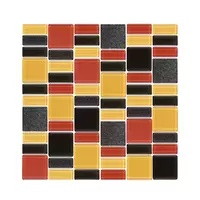 Glascera glass mosaic, Reflection model #4, size 299x299x6 mm (price per sheet)