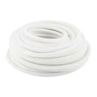 ท่ออ่อนลายลูกฟูก ELEKTRA 20 มม. 50 ม. สีขาว