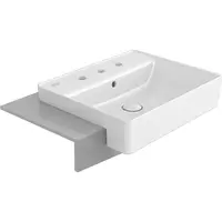 American Standard ACACIA SUPASLEEK WP-F419T8-WT Semi-recessed countertop washbasin.