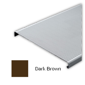 ฝ้าอลูมิเนียม 300G Fameline สี Dark Brown