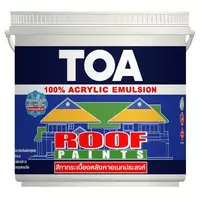TOA R390 สีทาหลังคา TOA ROOF PAINT สีเขียวเอราวัณ