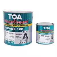 TOA 7011 สีอุตสาหกรรม TOA FLOORGUARD 100 PART A+B สีขาว 1แกลลอน