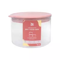 ขวดโหลกลมPS0.82LฝาดึงPASTEL KECH 8131 PK
