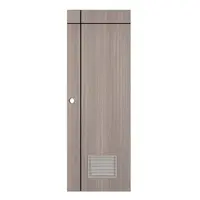 ประตูห้องน้ำ UPVC PARAZZO PUL-B06 70X200 ซม. สีเท็กซัส โอ๊ค เจาะลูกบิด