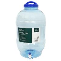 ถังน้ำดื่มเพ็ทใส ME 25L มีก๊อก JAR ฟ้า