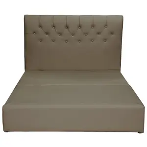 BED FRAMES ROME-L 5FT TAUPE HLS-1