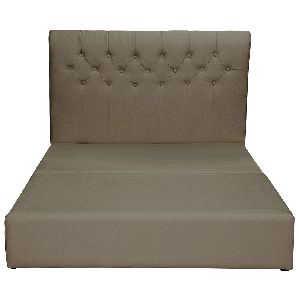 BED FRAMES ROME-L 5FT TAUPE HLS-1