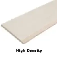 ไม้เชิงชาย TPI 8 นิ้ว ผิวเรียบ รุ่น High Density ลบขอบ สีธรรมชาติ