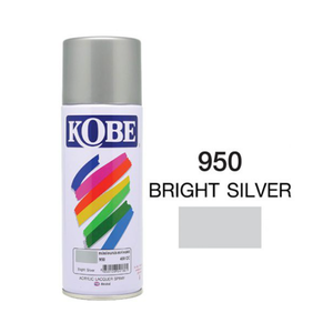 สีสเปรย์อเนกประสงค์ KOBE สีเงิน Bright Silver 950