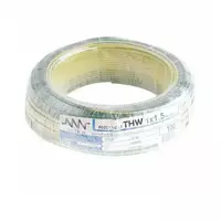 THW cable (IEC01) 1x1.5 sq.mm. green with yellow stripe 100 meters NNN