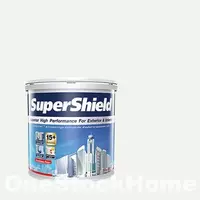 TOA 100 สีน้ำทาภายนอก TOA SUPERSHIELD สีขาว ชนิดกึ่งเงา 5แกลลอน