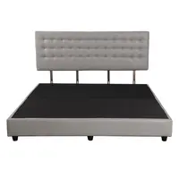 ฐาน+หัวเตียง MUNICH 3.5FT L-GRAY ME LIVI