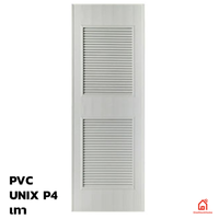 PVC Door Unix Extra P4 Grey