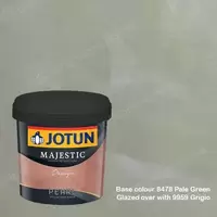 Jotun Majestic Design Pearl 8478 Pale Green + 9959 Grigio