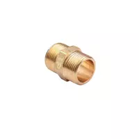 Nipple, model NI303-020, size 3/4 inch, brass color