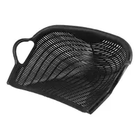 PVC RATTAN CLAM-SHELL SHAPED BASKET