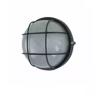 1 bulb outdoor wall lamp, small round, model 4006, black, FINEXT