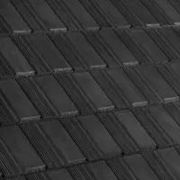 กระเบื้องหลังคา เลเจนท์ไลฟ์ไทล์ รุ่น English Thatch Old Split Graphite Gray EOCT-3075