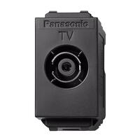 เต้ารับโทรทัศน์ 75 โอห์ม PANASONIC WEGN2501 H สีเทา