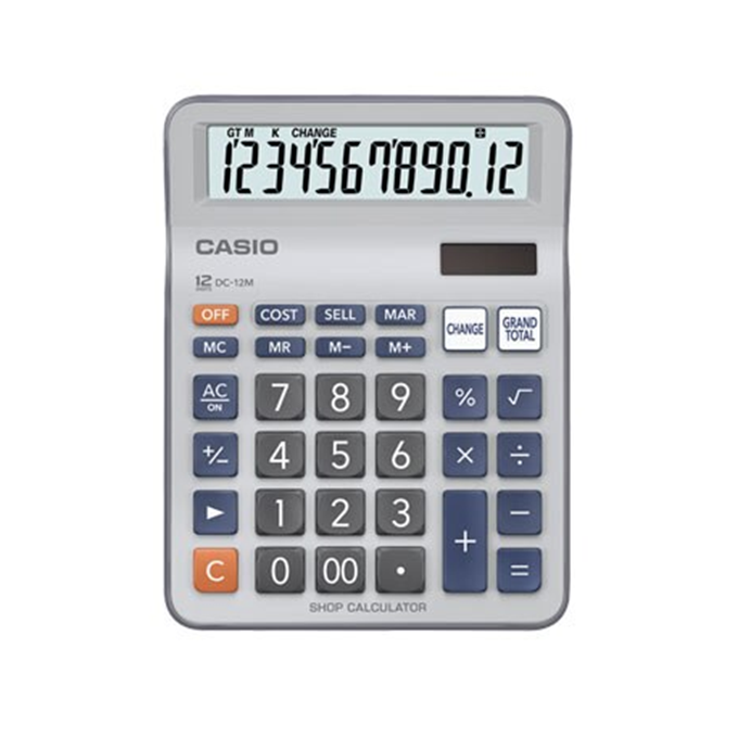 CASIO Calculator DC-12M-1
