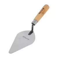 BRICKLAY TROWEL WOOD HANDLE MATALL 6"