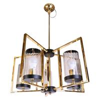 CHANDELIER CS 01-02580 LE GS/MT GD 5+1L