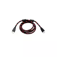 HDMI 1.4 HD braided cable, 1.8 meters, black