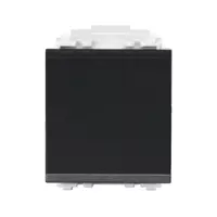 SWITCH 1 WAY 1.5 MODULES LEAF BK PHI