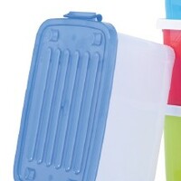 กล่องเก็บของ ME LIVING 2000 55X28X39 ซม. สีขาวขุ่น