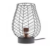 โคมไฟตั้งโต๊ะ LED 1 หลอด เหล็ก รุ่น L166004 สีดำ HEAP