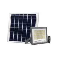 สปอร์ตไลท์โซล่าเซลล์ BRIGHT300W WW NAG AL สีเทา