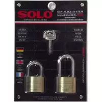 กุญแจคีย์อะไลท์ SOLO4507N45SL/2 45 มม. 2 ตัว/ชุด