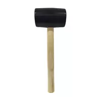 WOODEN GRIP PAN SIAM RUBBER HAMMER