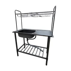 ซิงค์ขาตั้ง 1B1D LIN AK100 1B1D BG RACK-1