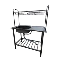 ซิงค์ขาตั้ง 1B1D LIN AK100 1B1D BG RACK