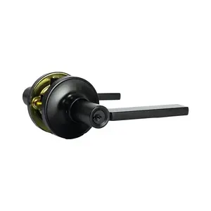 ENTRANCE LEVER YALE YLL-YK-ZN006BLK BLACK-1