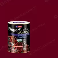 #BD256 สีน้ำมันเคลือบเงา เบเยอร์ชิลด์ ไดมอนด์ Burgundy Red