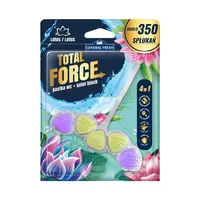 ก้อนทำความสะอาดดับกลิ่นโถสุขภัณฑ์ GENERAL FRESH TOTAL FORCE 4IN1 40 กรัม โลตัส