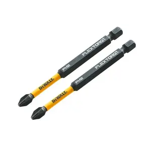 ดอกไขควง DEWALT FlexTorq DT70567T-QZ PH2 89 มม. แพ็ก 2 ชิ้น (1252968)