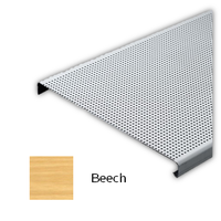 ฝ้าอลูมิเนียม 300G Fameline สี Beech