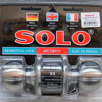 SOLO 94D-86BK SS BATHROOM KNOB