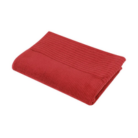 TOWEL 27X54 LOFT MAROON HLS