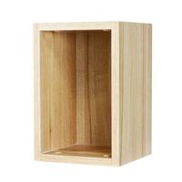 WOODEN SHELF 20x20x30cm METIC
